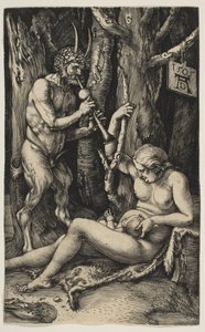 Satyr Ailesi, 1505. by Albrecht Dürer