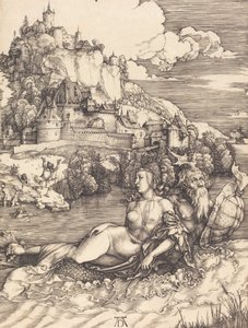 Deniz Canavarı Deniz Harikası, c. 1498. by Albrecht Dürer