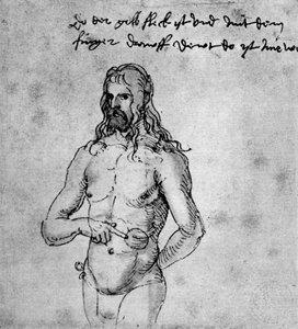 Otoportre, yaklaşık 1512-1513 veya 1519, 1936 by Albrecht Dürer
