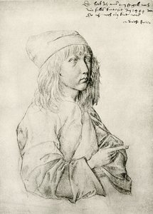 On üç yaşındaki Dürer