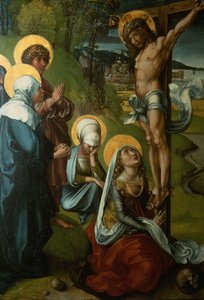 Seven Sorrows Polyptych Çarmıha Gerilme, 1495-1496. by Albrecht Dürer
