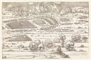 Bir Şehrin Kuşatması (Bölüm 2) by Albrecht Dürer
