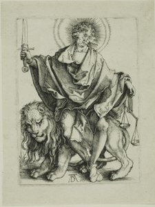 Adalet Güneşi (Hakim) by Albrecht Dürer