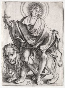 Doğruluğun Oğlu, c. 1500. by Albrecht Dürer