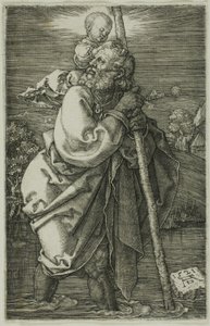 Sola bakan Aziz Christopher by Albrecht Dürer