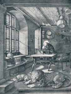 Aziz Jerome Çalışmasında, 1514 1906 by Albrecht Dürer