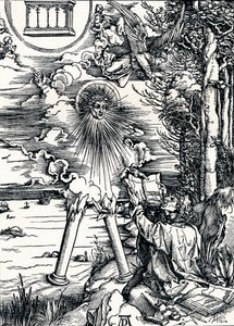 Aziz John Kitabı Yutuyor, 1498 1906 by Albrecht Dürer