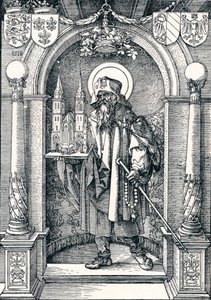Nişteki Aziz Sebaldus, 1518 1906 by Albrecht Dürer