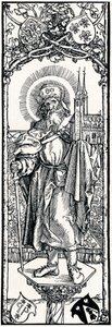 Başkentte Aziz Sebaldus, 1906 by Albrecht Dürer