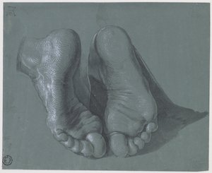 İki Ayak Çalışması by Albrecht Dürer