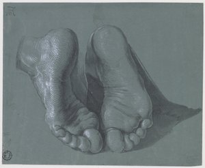 İki Ayak Çalışması, c.1508 by Albrecht Dürer