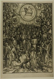 Kuzuya Tapınma - Kıyamet'ten Seçilmişlerin İlahisi by Albrecht Dürer