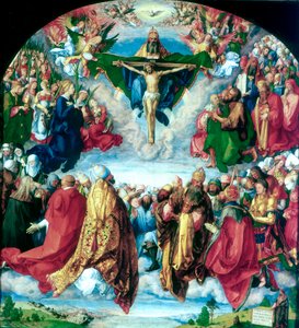 Üçlü Birliğe Tapınma Landauer Altarpiece, 1511 by Albrecht Dürer