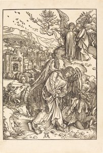 Dipsiz Kuyunun Anahtarı Olan Melek by Albrecht Dürer