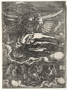 Sudarium ile Melek by Albrecht Dürer