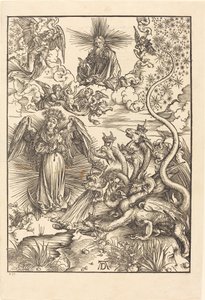 Apokaliptik Kadın by Albrecht Dürer