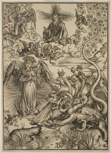 Apokaliptik Kadın by Albrecht Dürer
