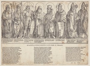 Avusturyalı azizler by Albrecht Dürer
