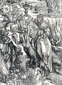 Babil Fahişesi, 1498, 1906 by Albrecht Dürer
