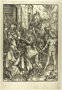 Büyük Tutkudan Haç Taşı by Albrecht Dürer