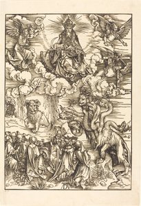 Kuzu Gibi İki Boynuzlu Canavar by Albrecht Dürer