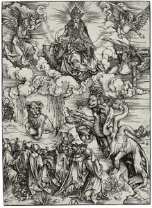 Kuzu Gibi İki Boynuzlu Canavar, c. 1497 by Albrecht Dürer