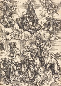 Kuzu Gibi İki Boynuzlu Canavar, muhtemelen c. 14961498. by Albrecht Dürer