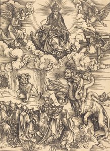Kuzu Gibi İki Boynuzlu Canavar, muhtemelen c. 14961498. by Albrecht Dürer