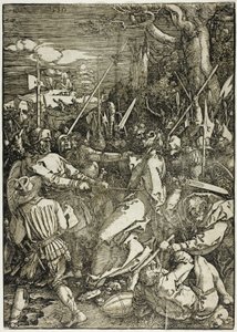 Büyük Tutkudan İsa'nın İhaneti by Albrecht Dürer