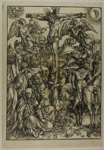 Büyük Tutkudan Çarmıha Gerilme by Albrecht Dürer