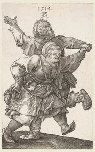 Dans Eden Köylüler by Albrecht Dürer