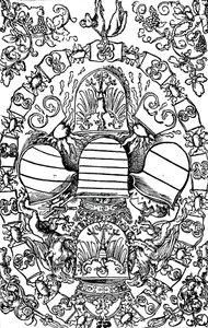 Beş İmparatorluk Arması, 1515 1906 by Albrecht Dürer