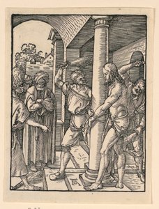 Küçük Tutku Serisinden Kırbaçlanma by Albrecht Dürer