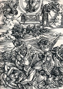 Dört İntikam Meleği, 1498 1906 by Albrecht Dürer