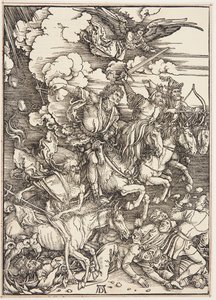 Mahşerin Dört Atlısı by Albrecht Dürer