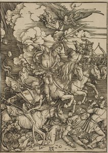 Mahşerin Dört Atlısı by Albrecht Dürer