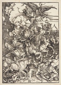 Mahşerin Dört Atlısı by Albrecht Dürer