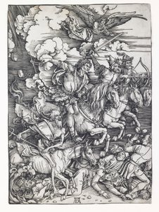 Mahşerin Dört Atlısı by Albrecht Dürer