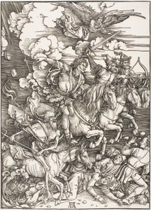 Mahşerin Dört Atlısı, Mahşerden by Albrecht Dürer