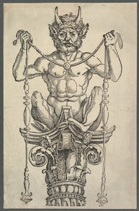 Büyük Sütun üst bloğu, ca. 1517. by Albrecht Dürer