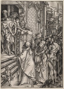 Büyük Tutku: İnsanlara Gösterilen Mesih by Albrecht Dürer