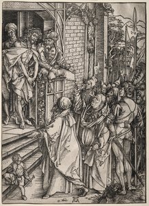 Büyük Tutku: İnsanlara Gösterilen Mesih. by Albrecht Dürer
