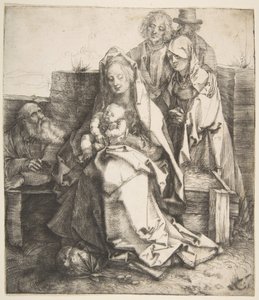 Kutsal Aile, 1512-13. by Albrecht Dürer