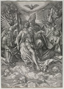 Kutsal Üçlü by Albrecht Dürer