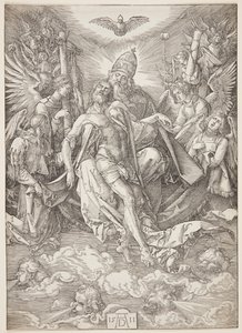 Kutsal Üçlü by Albrecht Dürer