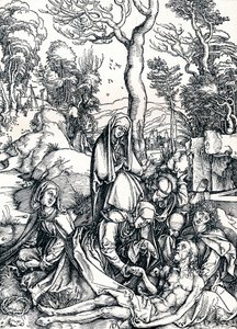 İsa için Ağıt, 1498 1906 by Albrecht Dürer