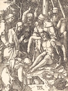 Ağıt, muhtemelen c. 15091510. by Albrecht Dürer