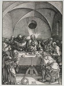 Büyük Tutku: Son Akşam Yemeği by Albrecht Dürer
