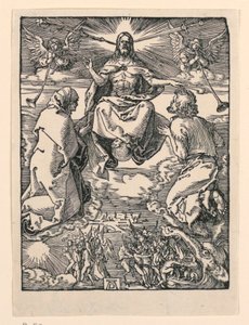 Küçük Tutku Serisinden Son Yargı by Albrecht Dürer