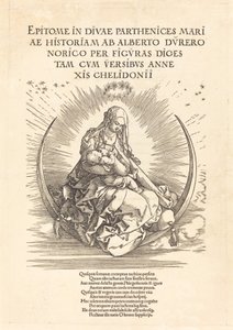 Hilaldeki Madonna by Albrecht Dürer